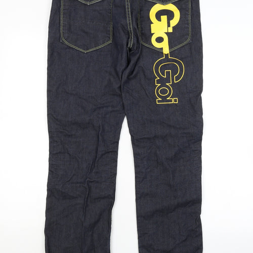 Gio-Goi Mens Blue   Straight Jeans Size 30 in L32 in