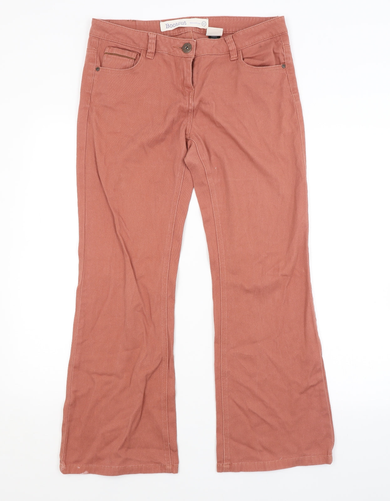 NEXT Womens Red   Bootcut Jeans Size 12 L27 in