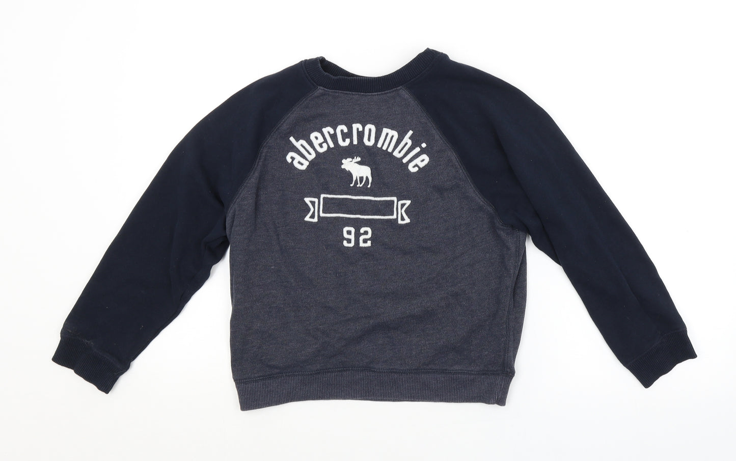 Abercrombie & Fitch Boys Blue   Pullover Sweatshirt Size 9-10 Years