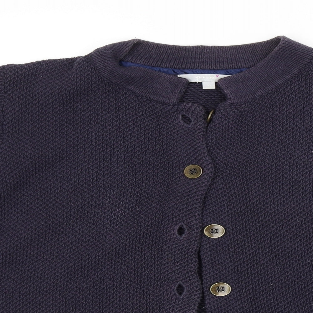 Per Una Womens Blue   Cardigan Jumper Size 12