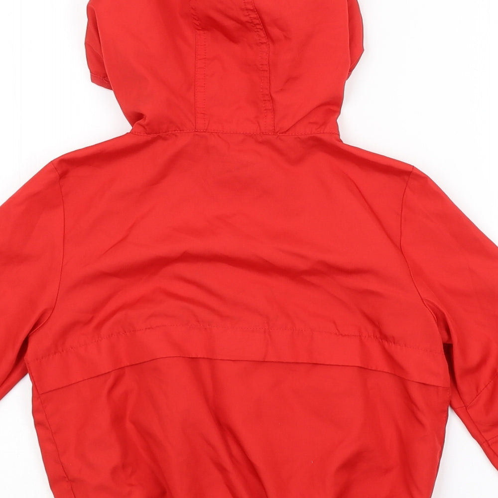 Converse Boys Red   Full Zip Hoodie Size 4-5 Years