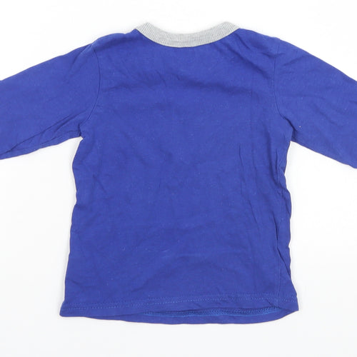 Bounce Girls Blue   Basic T-Shirt Size 18-24 Months