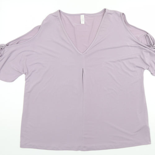 Foschini Womens Silver   Basic Blouse Size 14