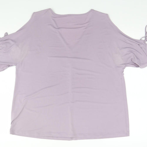 Foschini Womens Silver   Basic Blouse Size 14