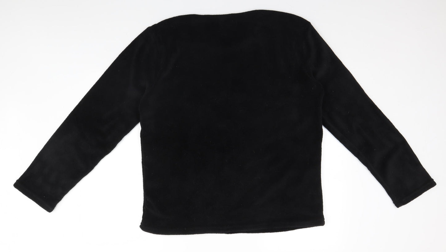 Hudson's Bay Mens Black   Pullover Jumper Size 2XL