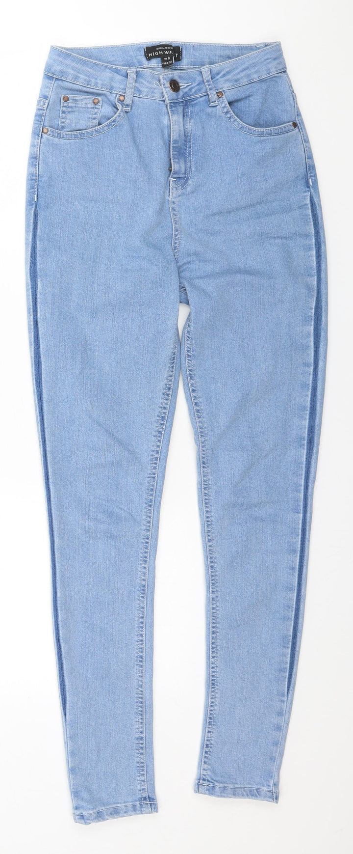 Selected Womens Blue Straight Jeans Size 8 L26 in