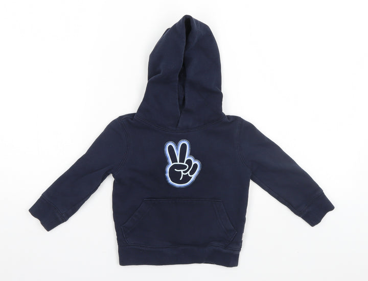 Gap Boys Blue   Pullover Hoodie Size 2 Years  - Scissors