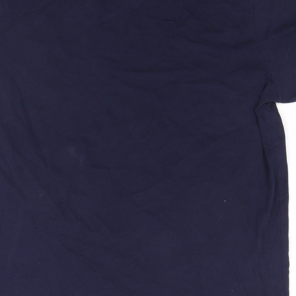 Topman Mens Blue    T-Shirt Size M