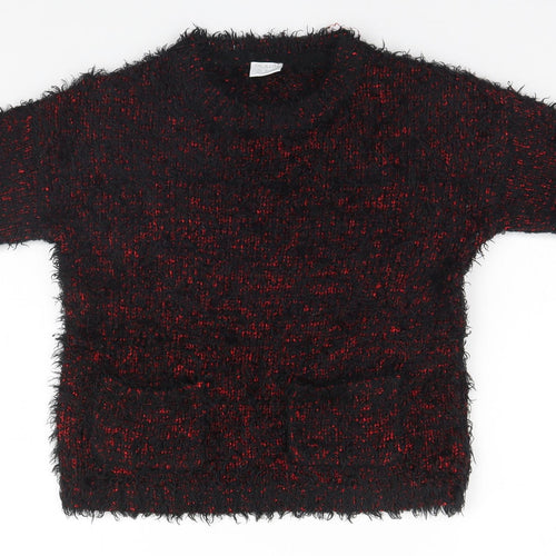 F&F Girls Brown   Pullover Jumper Size 6-7 Years
