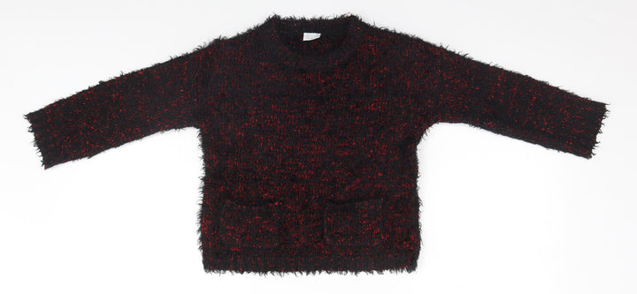 F&F Girls Brown   Pullover Jumper Size 6-7 Years