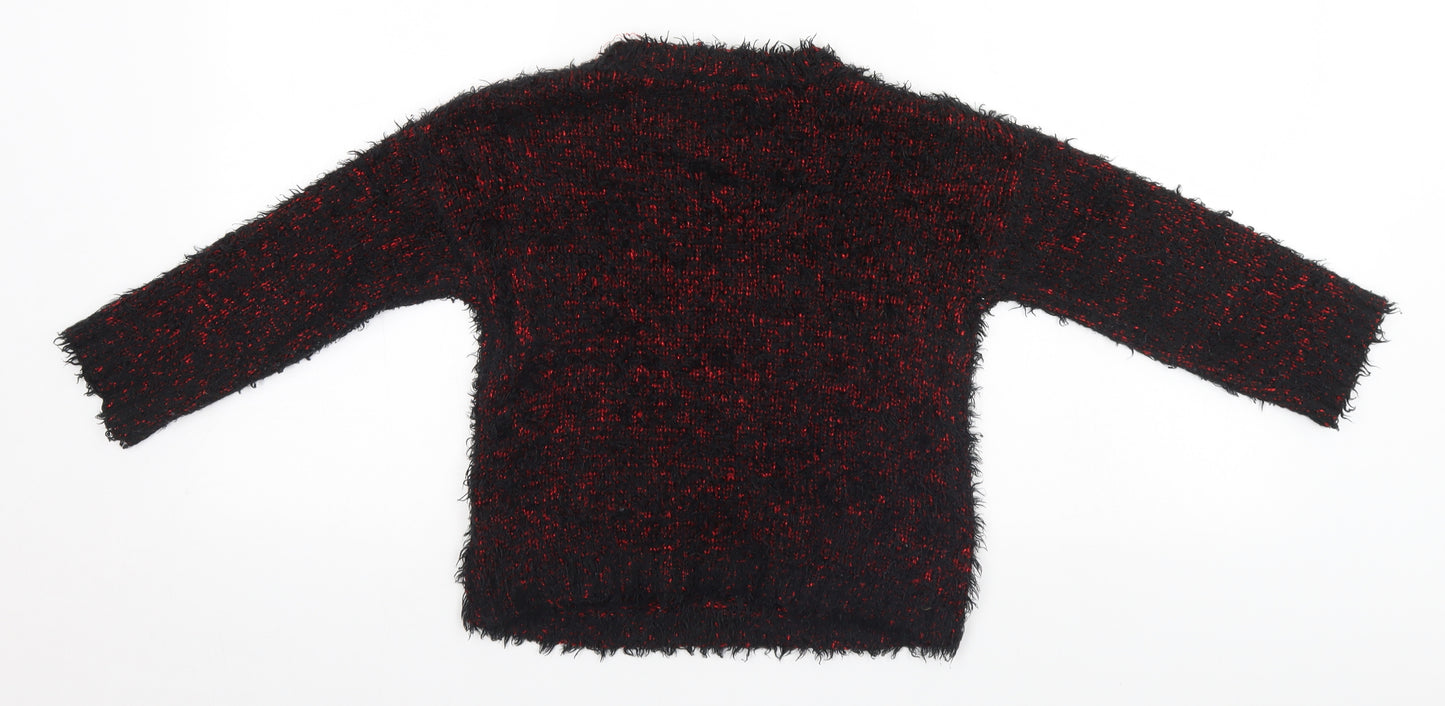 F&F Girls Brown   Pullover Jumper Size 6-7 Years