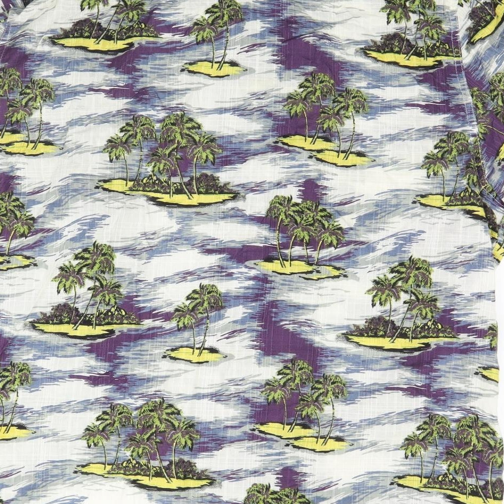 Debenhams Mens Multicoloured Floral   Button-Up Size XL