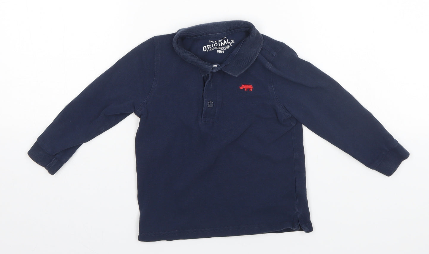 Marks and Spencer Boys Blue   Basic Polo Size 2-3 Years