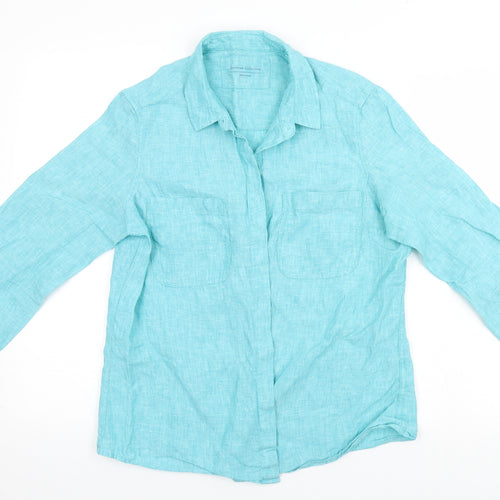 Essentials Mens Blue    Button-Up