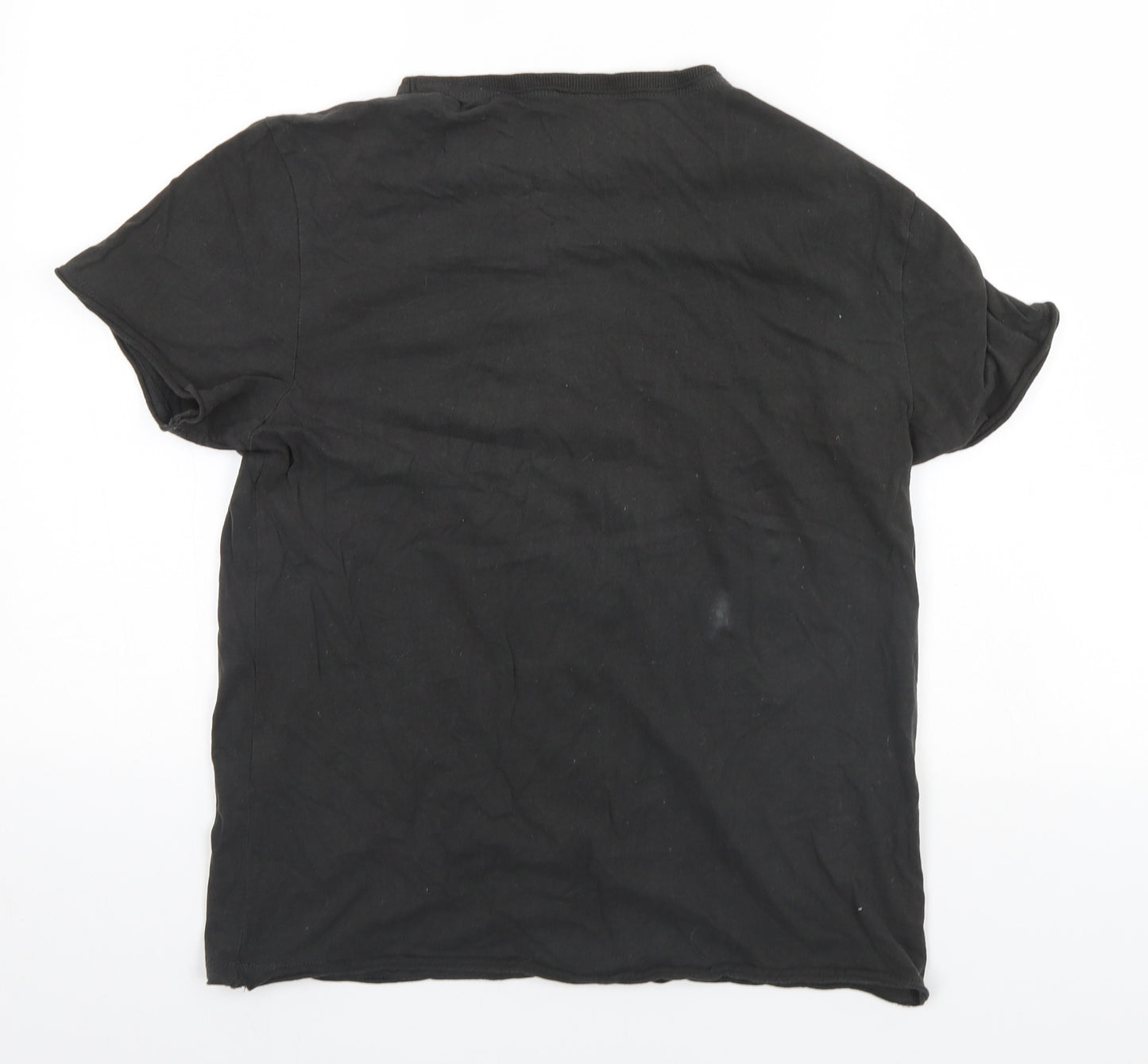 Metallica Mens Brown    T-Shirt Size M  - The Black Album