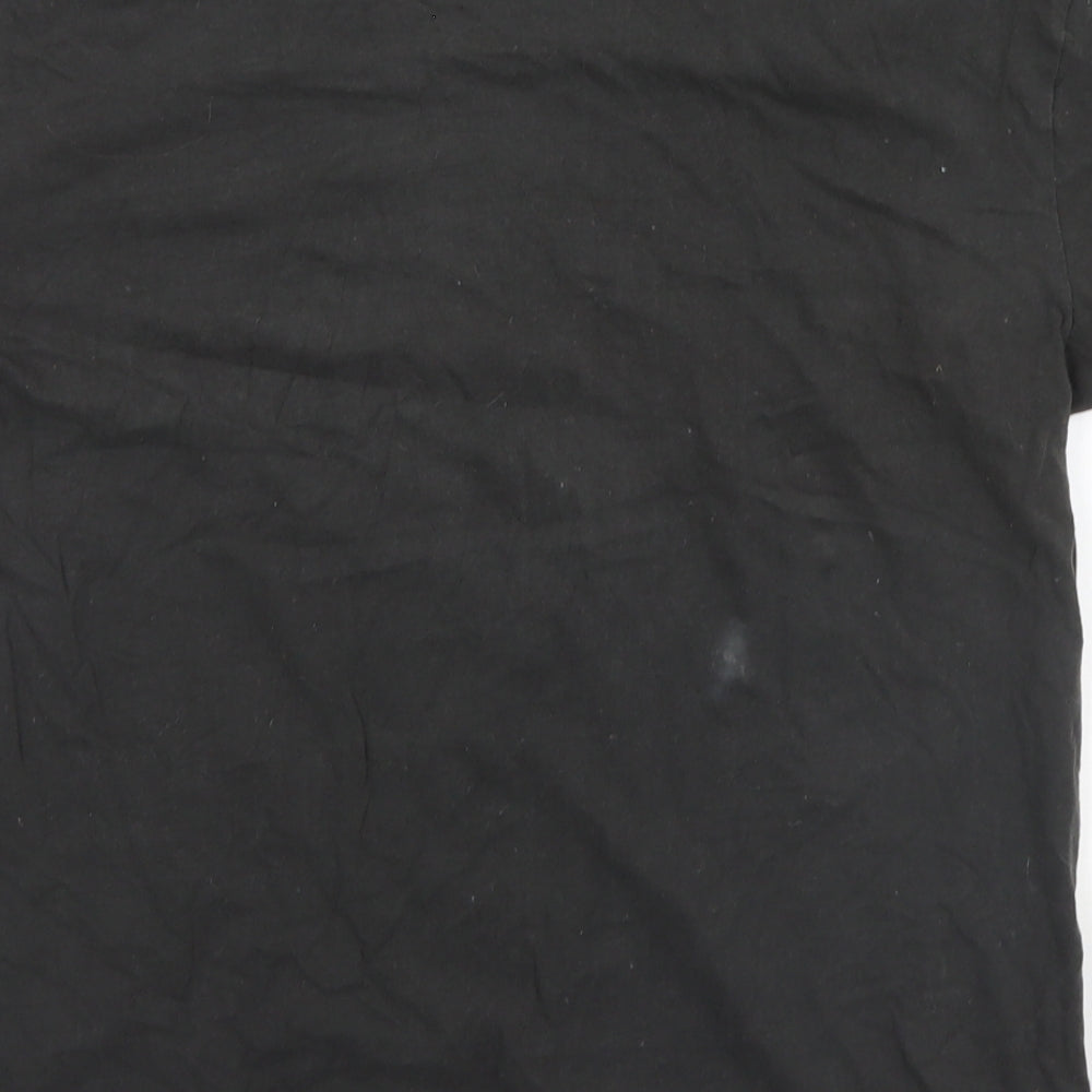 Metallica Mens Brown    T-Shirt Size M  - The Black Album