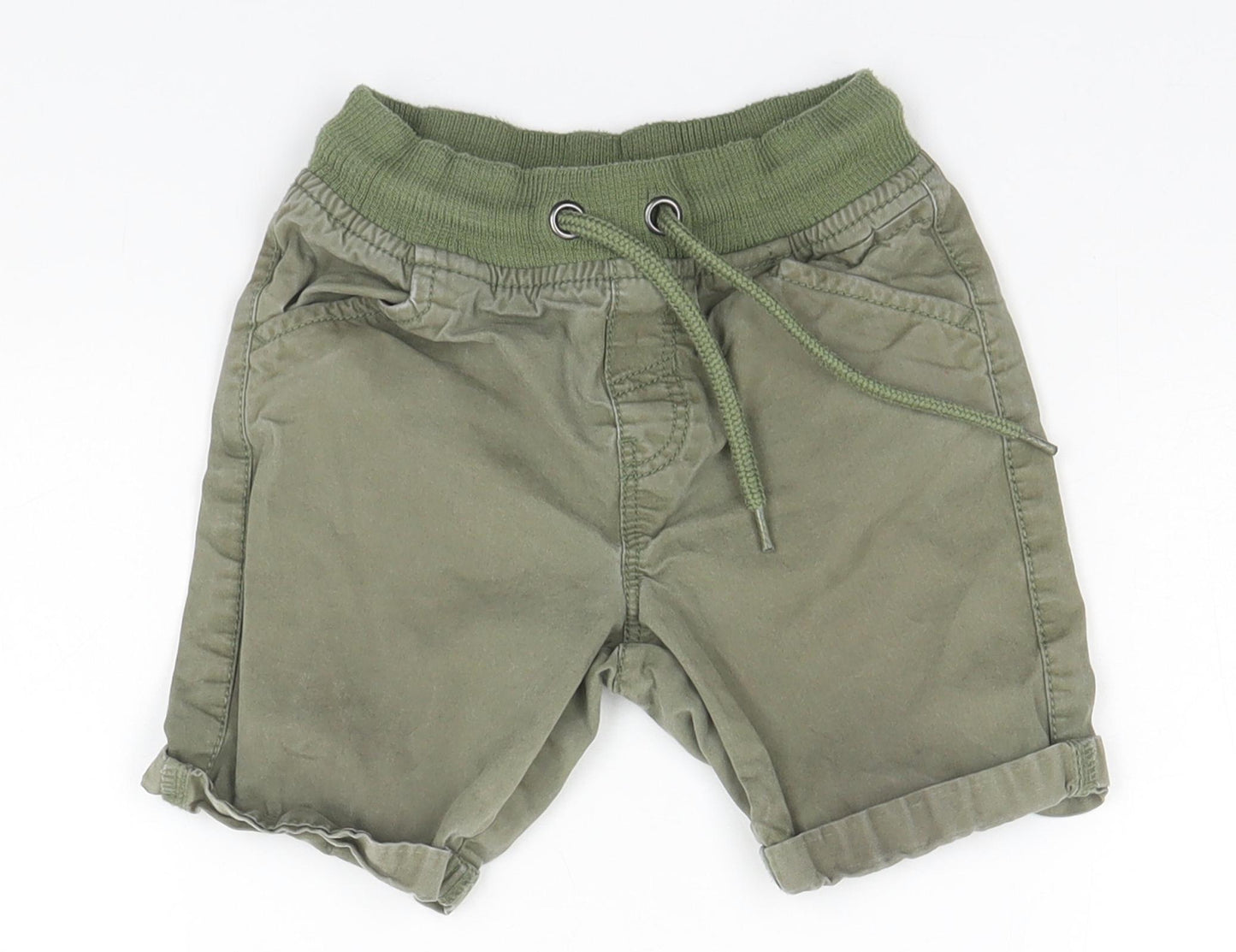 TU Boys Beige   Cargo Shorts Size 2-3 Years