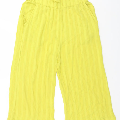TU Womens Yellow   Trousers  Size 10 L20 in