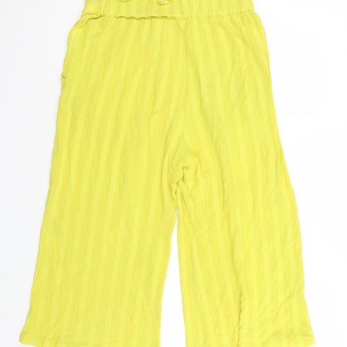 TU Womens Yellow   Trousers  Size 10 L20 in