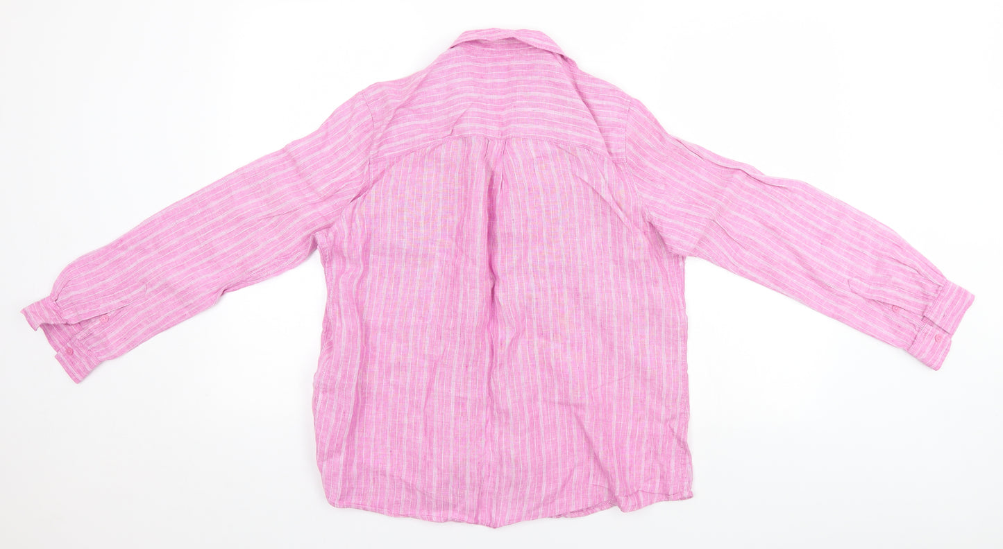 Essentials Mens Blue Striped   Pyjama Top