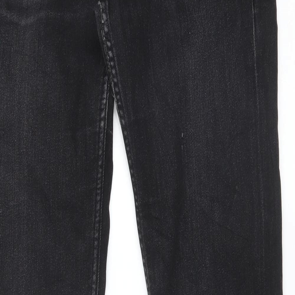 &DENIM Womens Black   Straight Jeans Size 25 L30 in