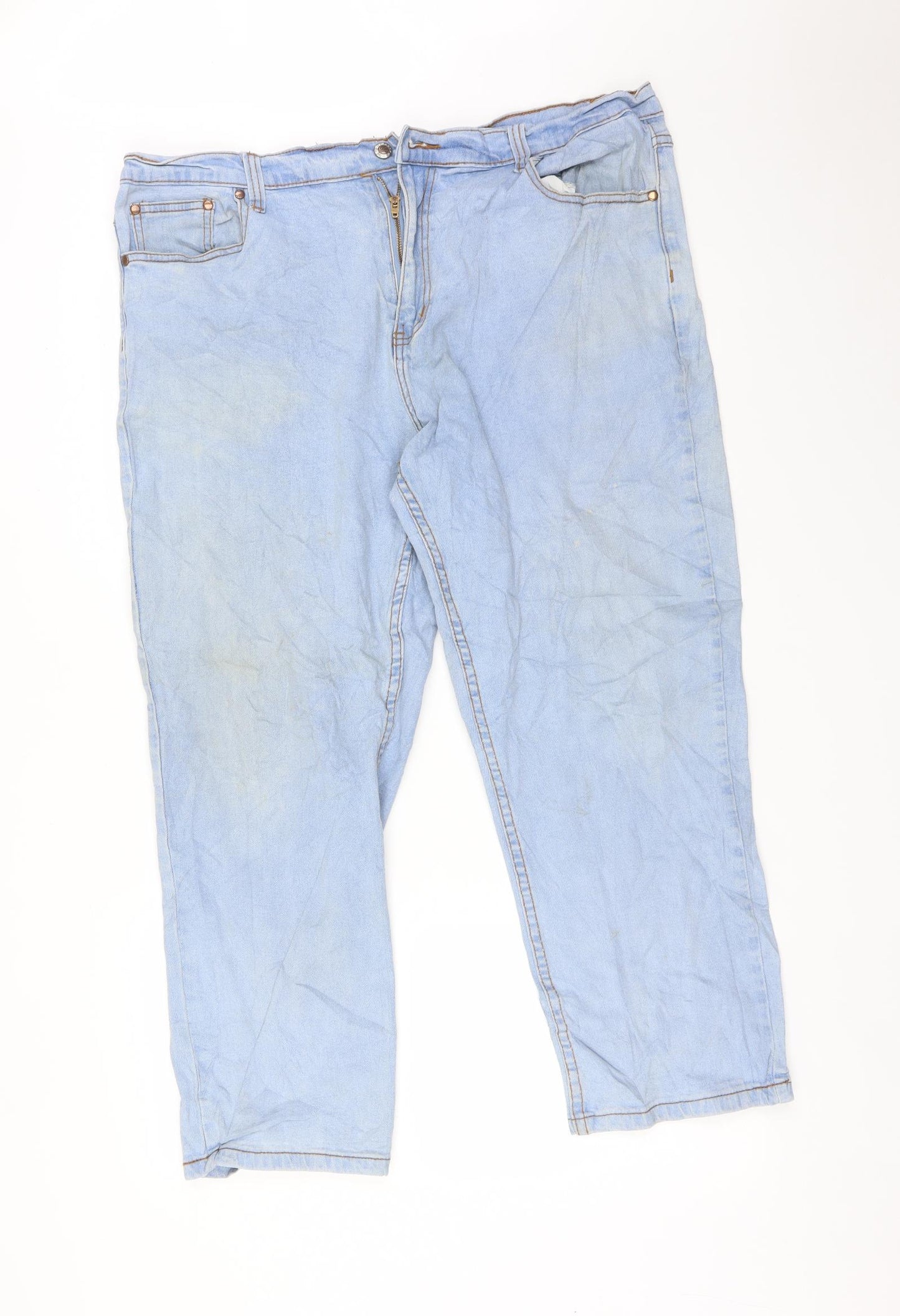 Cotton Traders Mens Blue   Straight Jeans Size 42 L26 in