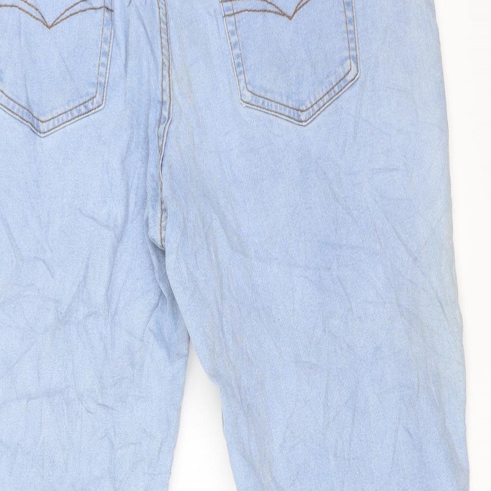 Cotton Traders Mens Blue   Straight Jeans Size 42 L26 in