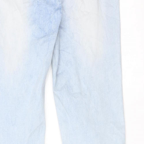 LANTIS Womens Blue   Straight Jeans Size 10 L29 in
