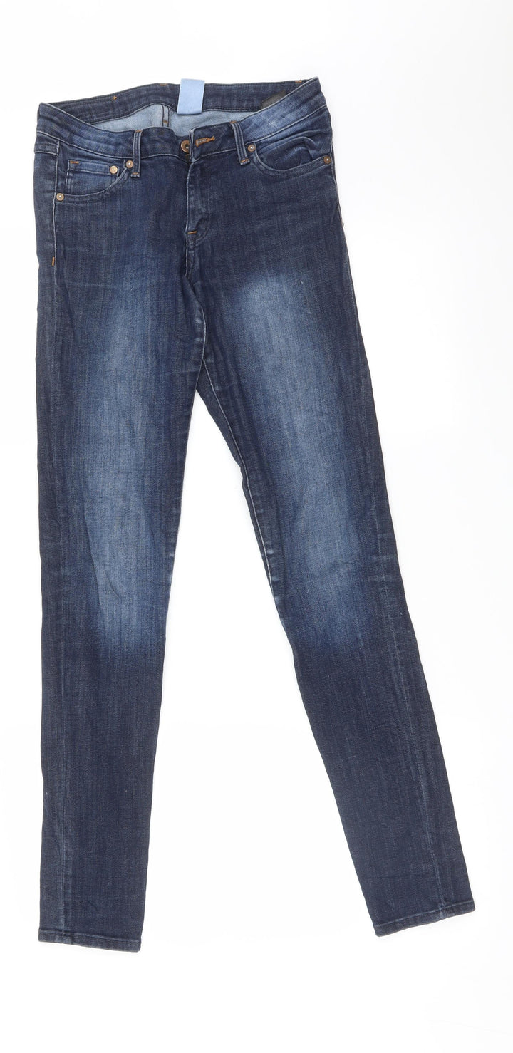 &DENIM Womens Blue Skinny Jeans Size 28 L32 in