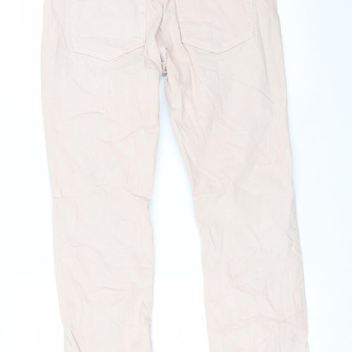 Zara Womens Pink   Straight Jeans Size 10 L26 in