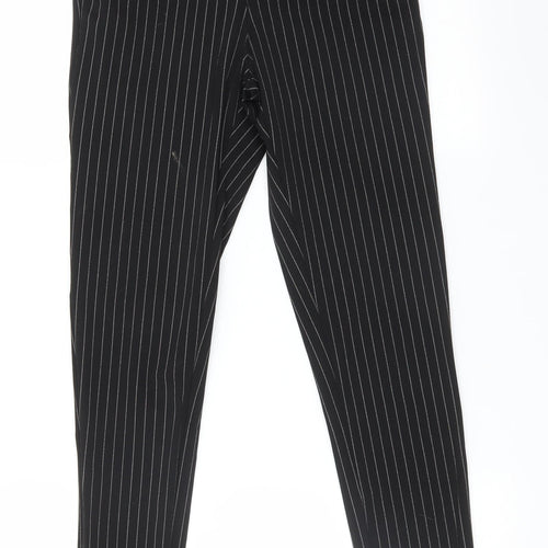 URBAN MIST Womens Multicoloured Striped  Trousers  Size S L26 in