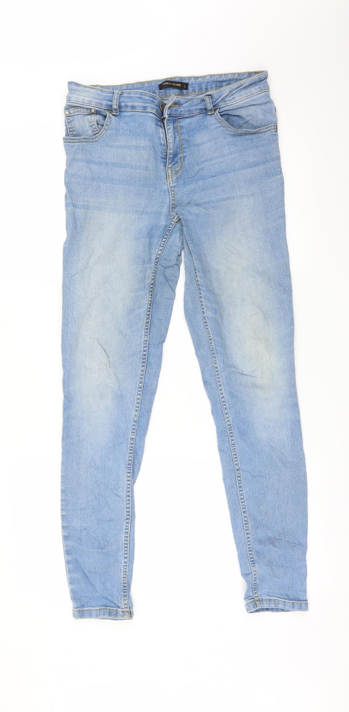 TOM&ROSE Womens Blue   Skinny Jeans Size L L29 in