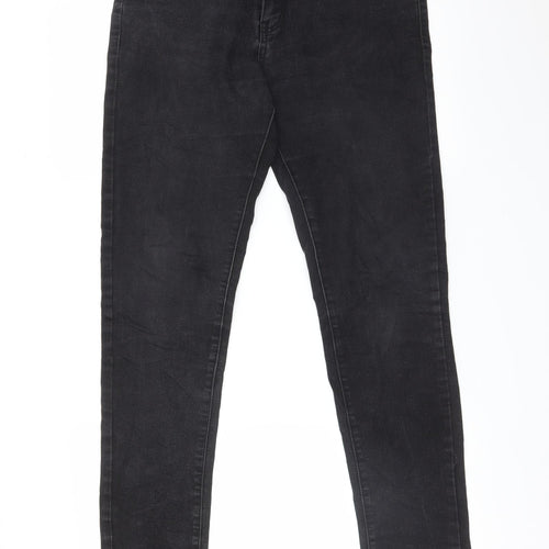 Preworn Womens Black   Straight Jeans Size 28 L31 in