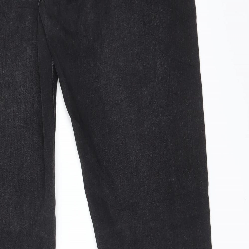 Preworn Womens Black   Straight Jeans Size 28 L31 in