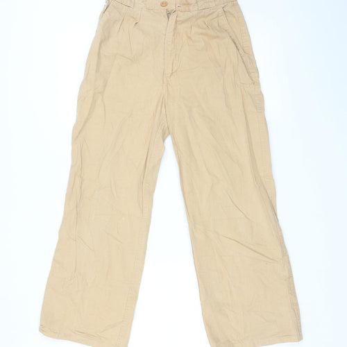 IN WEAR Womens Orange   Trousers  Size 12 L25 in