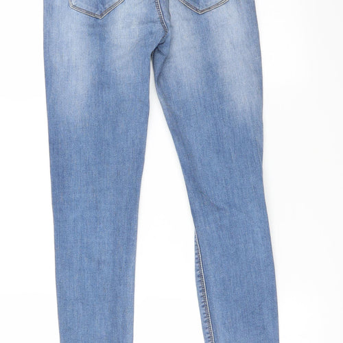 DAYSIE Womens Blue   Skinny Jeans Size 6 L27 in