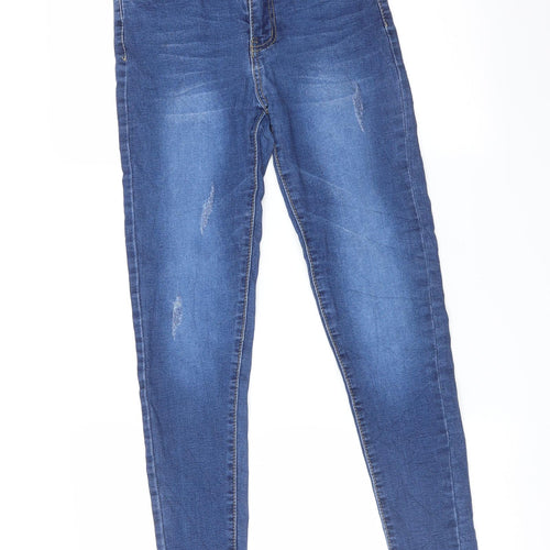 DS FASHION Womens Blue   Skinny Jeans Size 8 L25 in