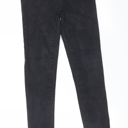 GOODIES Womens Black   Skinny Jeans Size 10 L27 in
