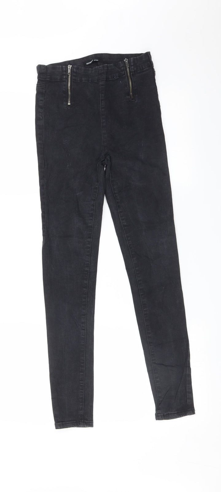 GOODIES Womens Black   Skinny Jeans Size 10 L27 in