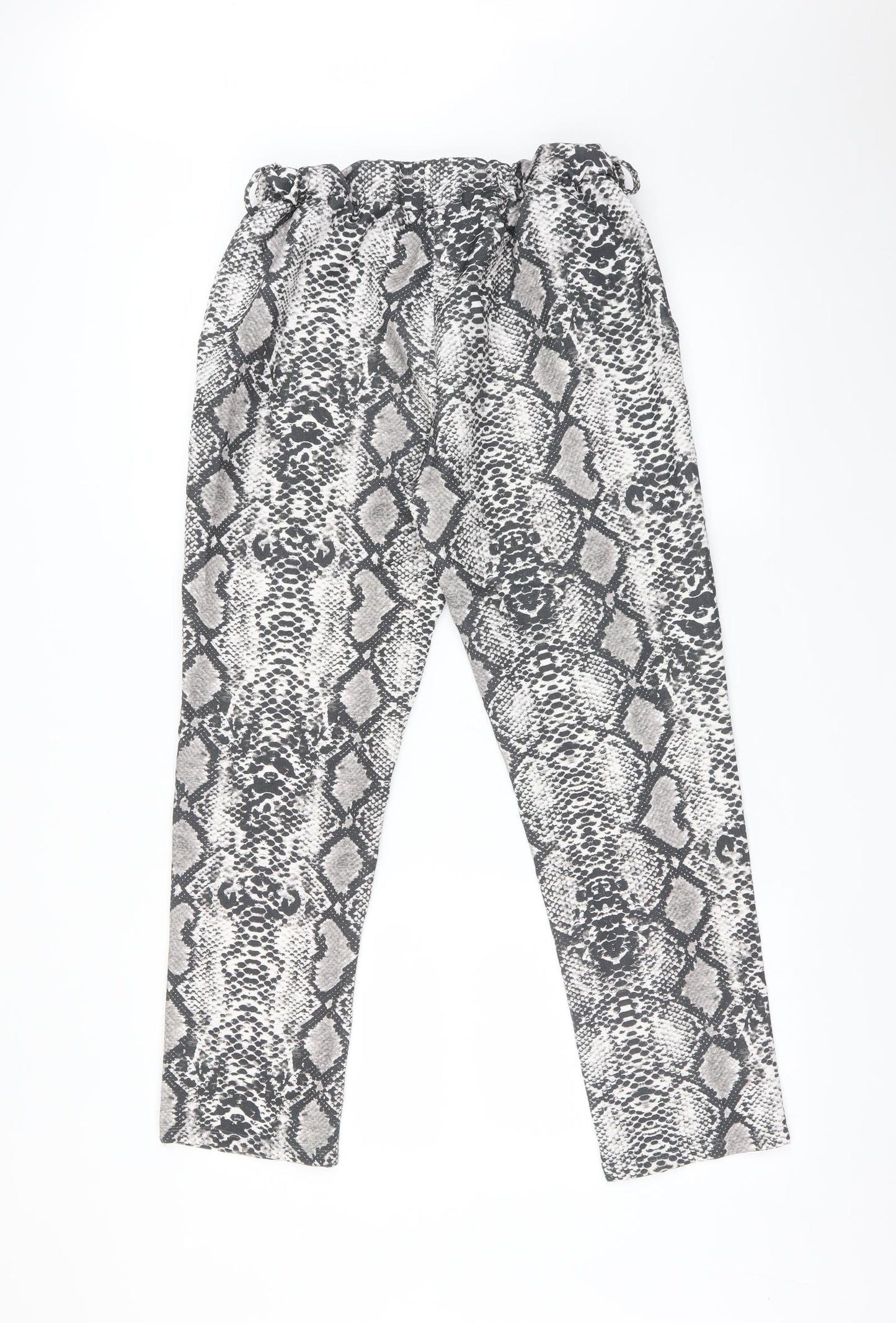 NEW IMPERIAL Womens Multicoloured Animal Print  Trousers  Size 12 L28 in