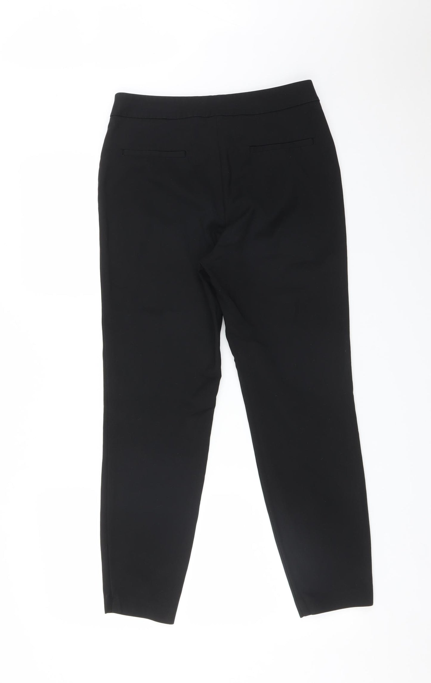 Papaya Womens Black   Trousers  Size 10 L27 in