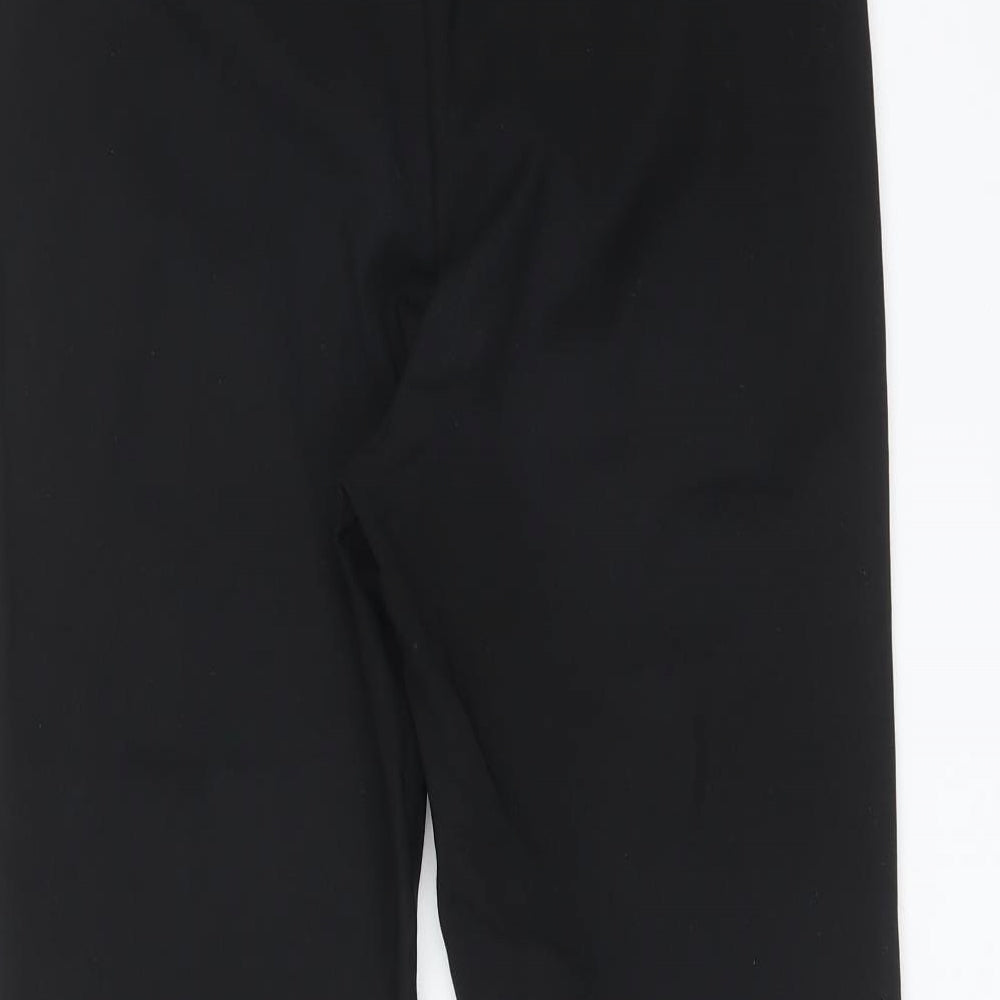 Papaya Womens Black   Trousers  Size 10 L27 in