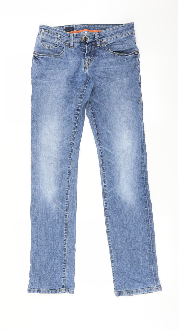 Campus Womens Blue Straight Jeans Size 26 L31 in