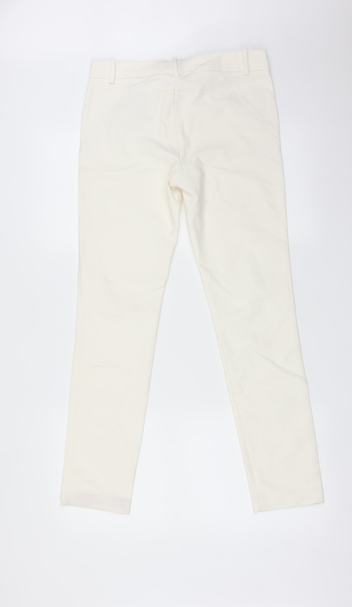 Zara Womens White   Straight Jeans Size S L28 in