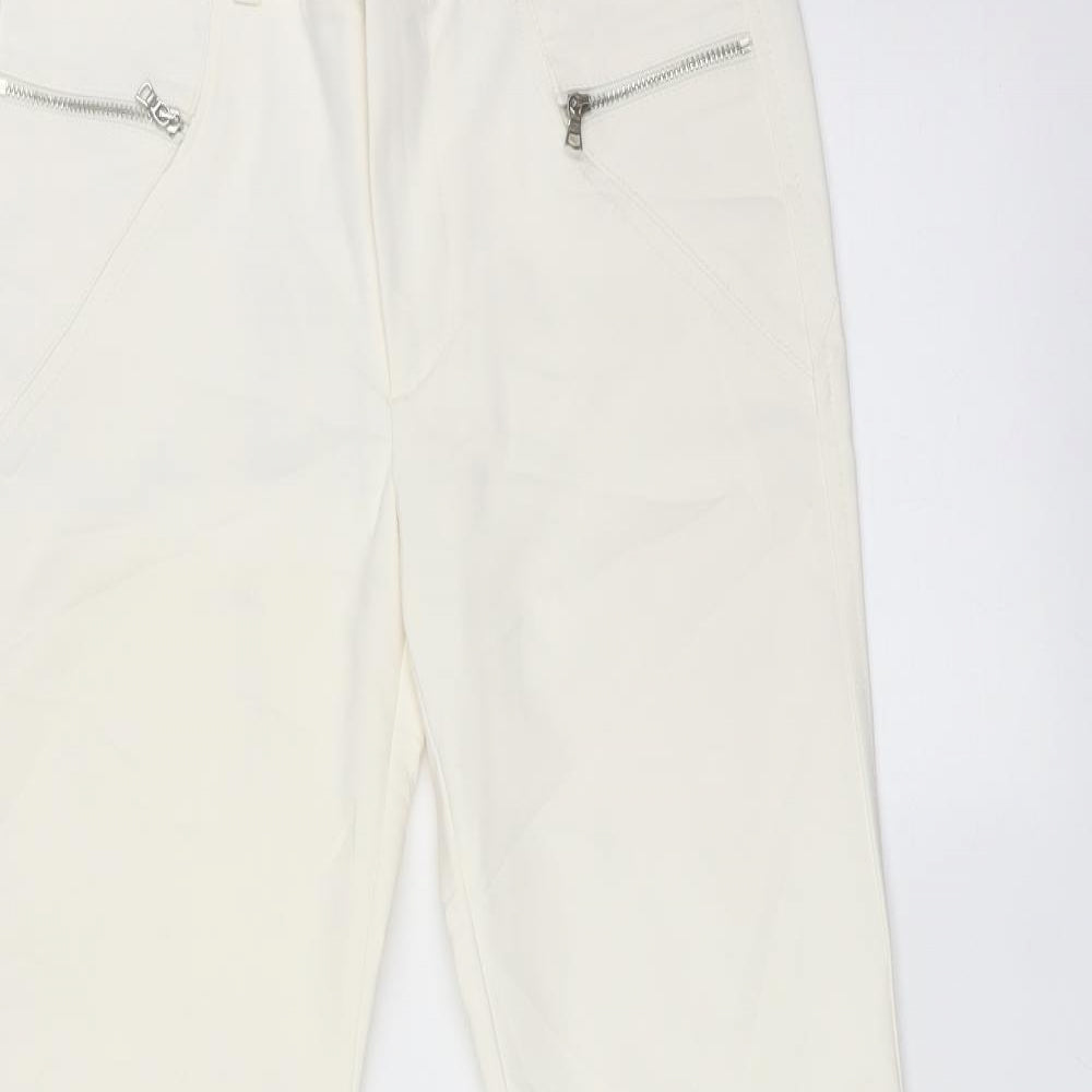 Zara Womens White   Straight Jeans Size S L28 in