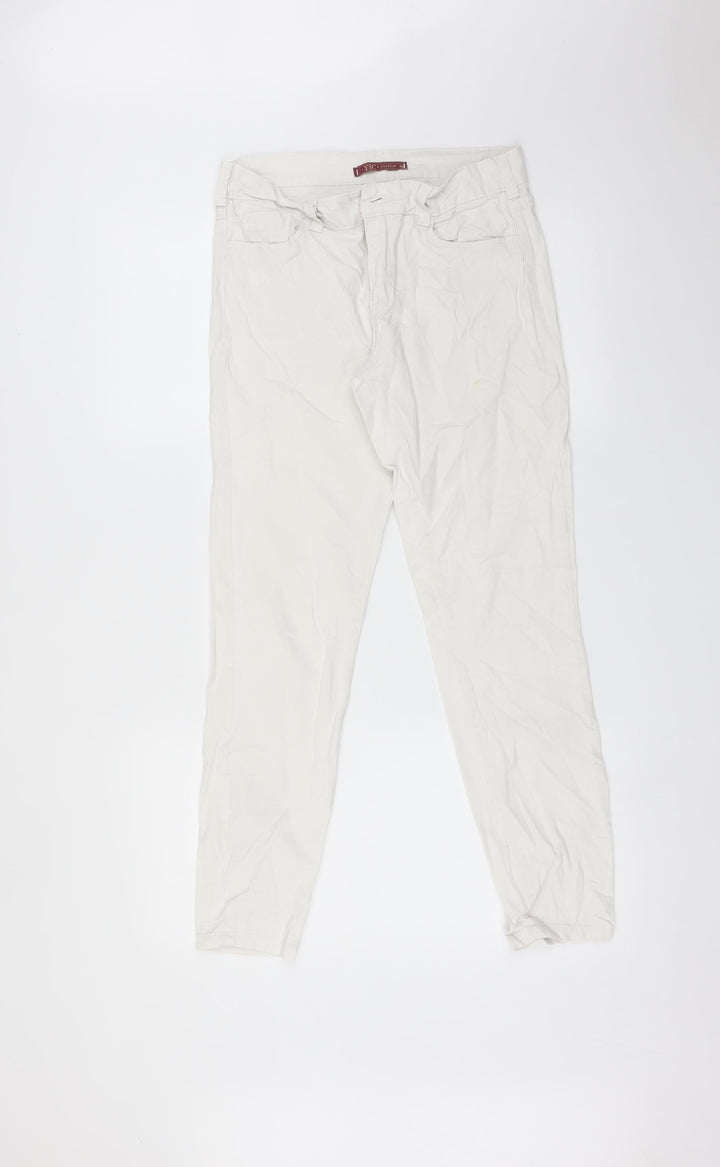 YSC Womens White   Skinny Jeans Size 10 L27 in