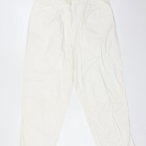 LEIBER Womens White   Trousers  Size 16 L23 in