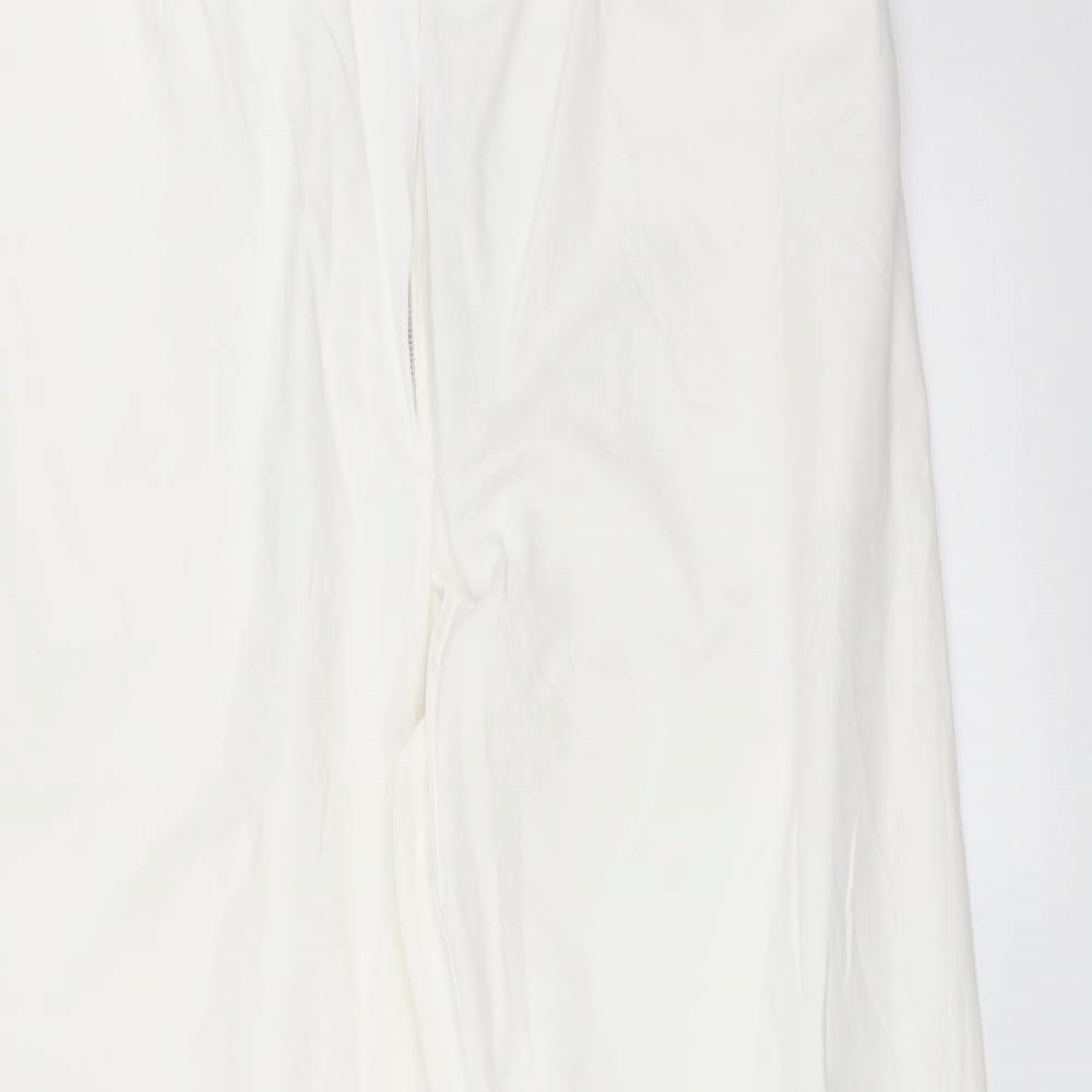 HIZA Womens White   Trousers  Size 18 L28 in