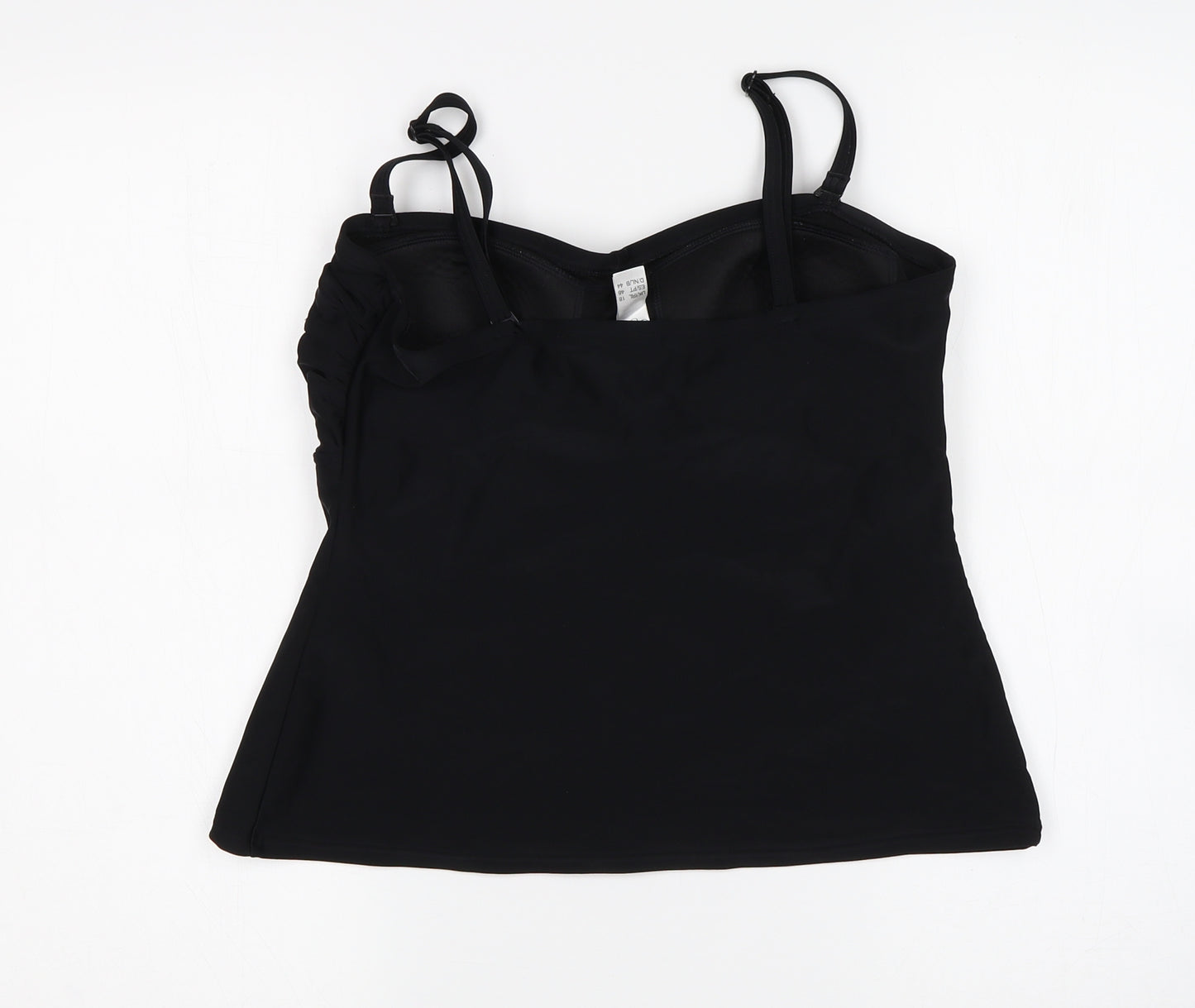 ocean club Womens Black   Cropped Tank Size 18