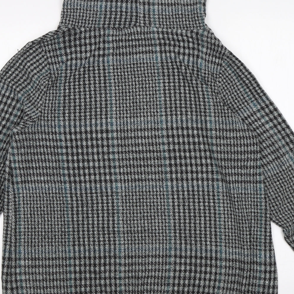 Soyaconcept Womens Multicoloured Houndstooth  Pullover Jumper Size L